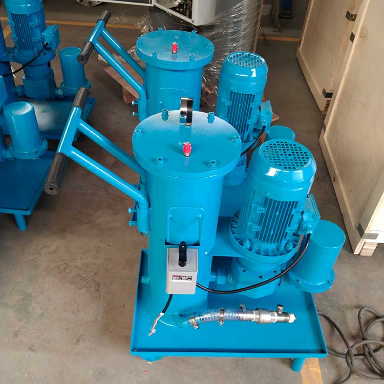 華豫生產(chǎn)供應(yīng)LUC單筒濾油機 可移動 油液過濾