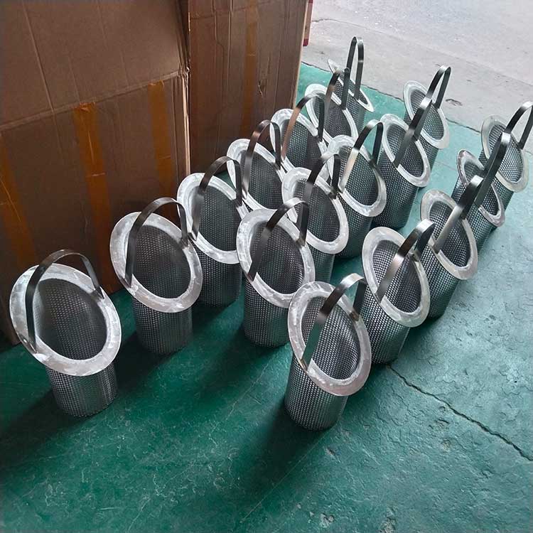 華豫生產供應籃式過濾器用濾籃 不銹鋼材質